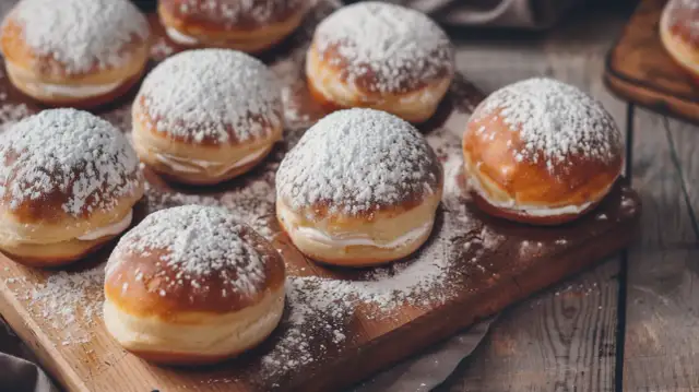 Pączek z kremem - Jak zrobić pyszne domowe pączki z kremem