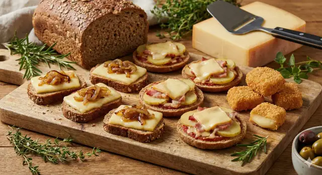 Przekąski na co dzień i na imprezę — co przygotować z sera raclette i pieczywa razowego
