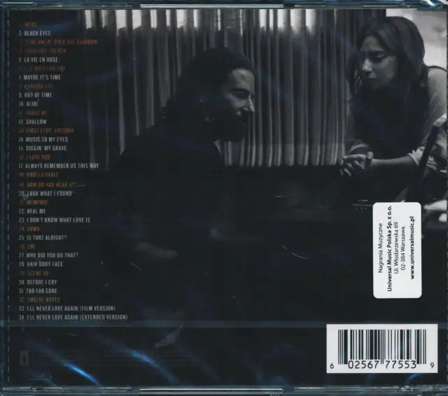 Muzyka z filmu Narodziny Gwiazdy: Najlepsze utwory i ich historia