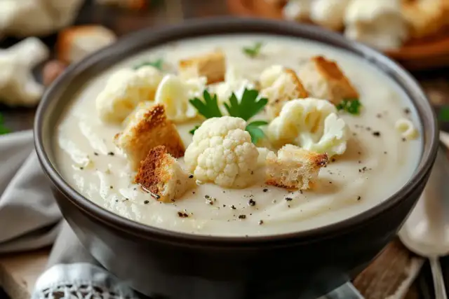 Einfaches Rezept für Blumenkohlsuppe – Cremig und köstlich genießen