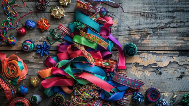 Jak zrobić choinkę z wstążek? Kreatywne pomysły na ozdoby