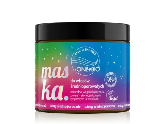Jak skutecznie stosować ONLYBIO maskę do włosów średnioporowatych?