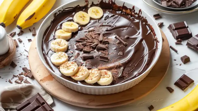 Ciasto czekoladowe bananowe - Przepis na wilgotne ciasto z bananami