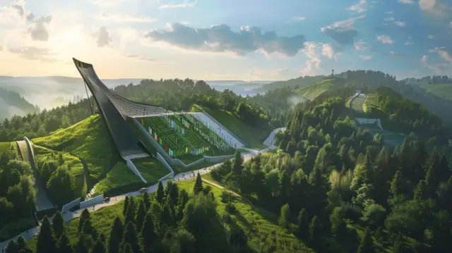 Wisła i okolice: Atrakcje turystyczne: Skocznia im. Adama Małysza