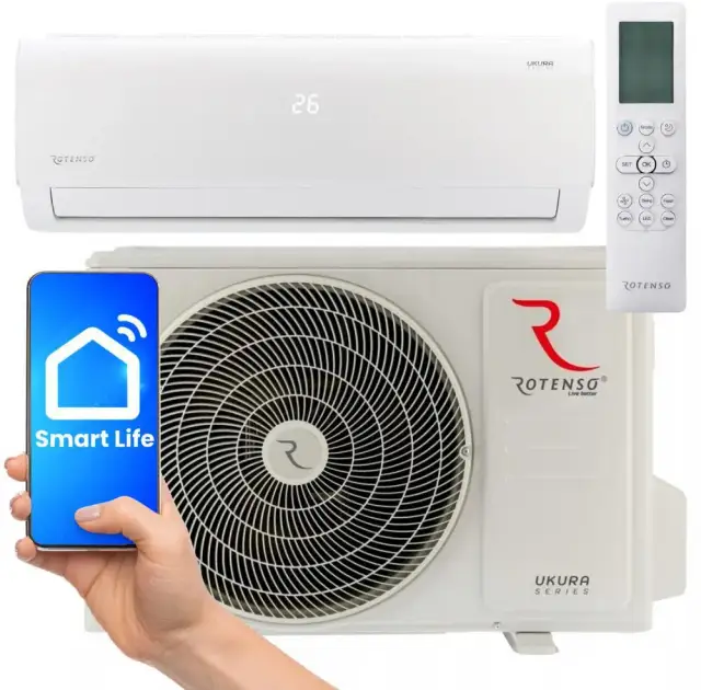 Aplikacja do klimatyzacji Rotenso: Funkcje i obsługa systemu