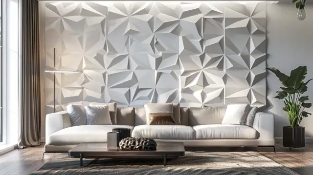 Jakie kasetony 3D na ścianę wybrać, by dodać wnętrzu głębi i stylu?