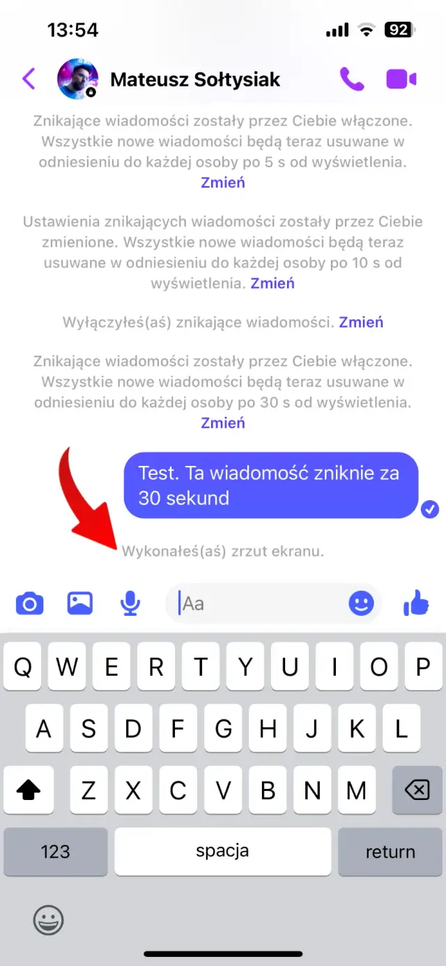 Jak wyłączyć znikające wiadomości na Messengerze i zatrzymać prywatność