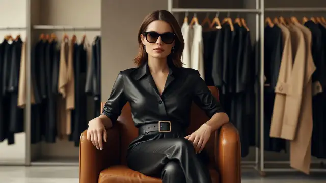 Jak nosić skórzane spodnie, aby wyglądać hot, a nie wulgarnie?