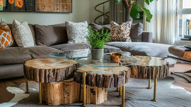 Stolik kawowy DIY: 5 pomysłów, które mogą zmienić twój salon!