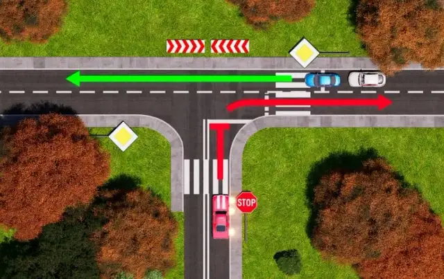 Ćwiczenia kto ma pierwszeństwo w ruchu drogowym – odpowiedzi i wyjaśnienia