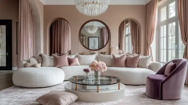 Jak urządzić salon glamour, tworząc elegancką przestrzeń pełną komfortu