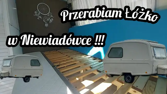 Jak zrobić łóżko piętrowe w przyczepie kempingowej - tanio i funkcjonalnie