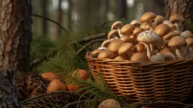 Grzyb z łuskami - Łuskowiec grzyb dostępny w Polsce