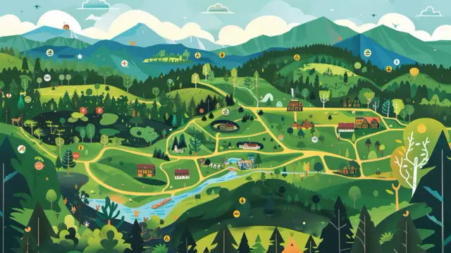 Bieszczady: Mapa aż 10 niesamowitych atrakcji na dziki urlop