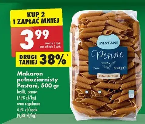 Penne pełnoziarnisty z Biedronki - zdrowy wybór dla każdego posiłku