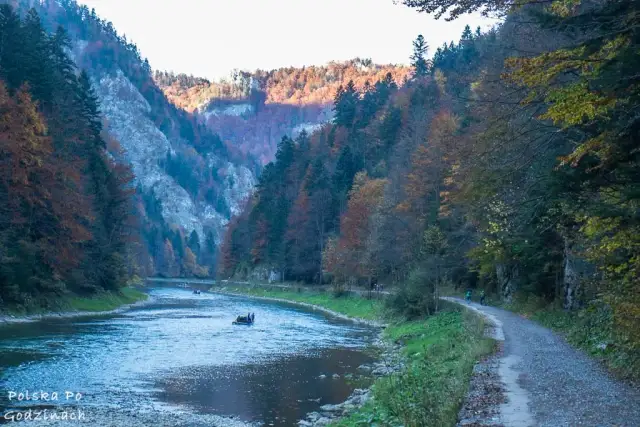 Trasa rowerowa ze Szczawnicy do Czerwonego Klasztoru - łatwa i malownicza