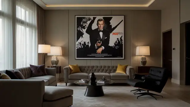 Jak dobrać plakat Jamesa Bonda, by pasował do twojego wnętrza?