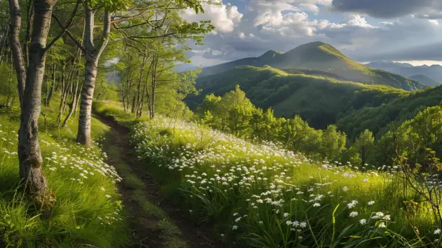 Bieszczady w maju: Gdzie warto pojechać w ciepłe miesiące?