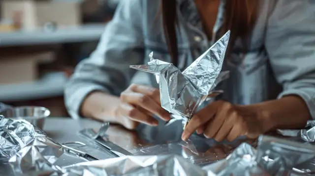 Kreatywne projekty z folii aluminiowej - Co można zrobić?
