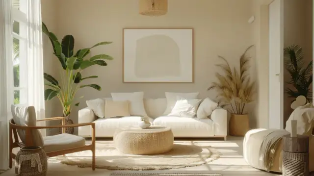 Beżowe ściany i białe meble: jak aranżować wnętrza z klasą?