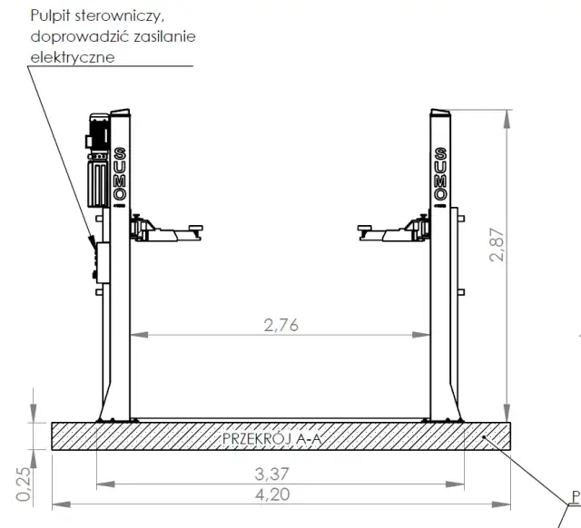 Jaki fundament pod podnośnik dwukolumnowy? Kluczowe wymiary i materiały