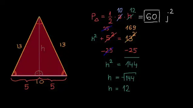 Jak obliczyć pole trójkąta równoramiennego? Proste metody i wzory