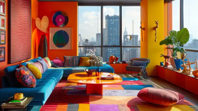 Kolorowe mieszkanie - inspiracje i pomysły na kreatywne wnętrza