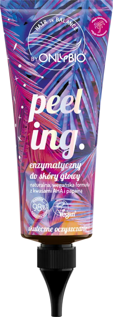 Peeling enzymatyczny OnlyBio: na mokre czy suche włosy? Sprawdź, jak uniknąć błędów