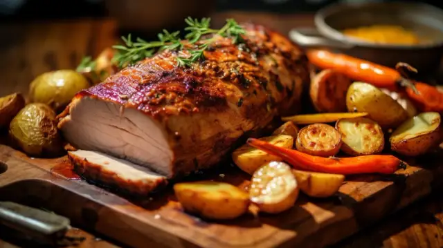 Jak i w jakiej temperaturze piec karkówkę w piekarniku