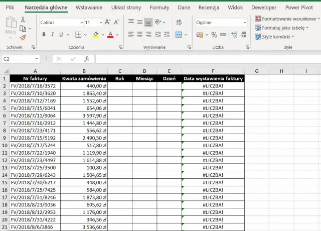 Excel: 5 prostych sposobów na rozdzielenie zawartości komórki