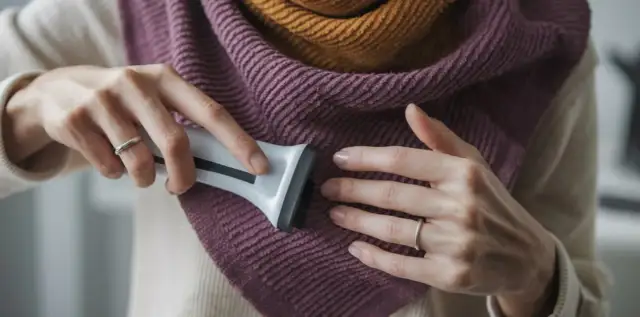 Jak sprawić, żeby szalik nie zostawiał kłaczków i wyglądał jak nowy