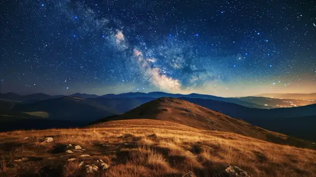 Bieszczady nocą: Co warto zobaczyć: Gwiazdy nad Połoniną Wetlińską