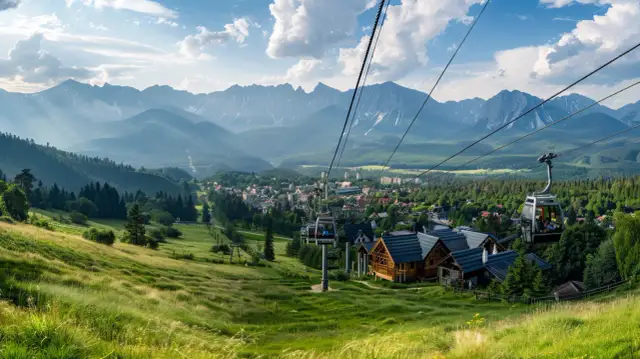 Gubałówka: Jakie udogodnienia mają górna i dolna stacja kolejki?