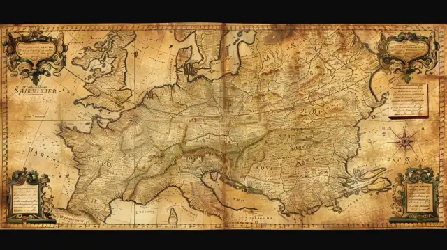 Mapa Polski XVII w.: Obraz kraju w odległych wiekach.