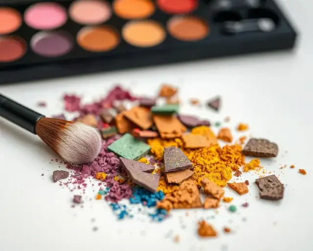 Jak naprawić pokruszone cienie i uratować ulubiony kosmetyk