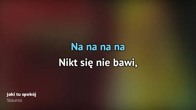 Tekst piosenki Jaki tu spokój - odkryj smutek i tęsknotę w utworze