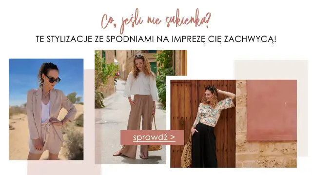 Stylizacje na imprezę ze spodniami, które zachwycą i zaskoczą