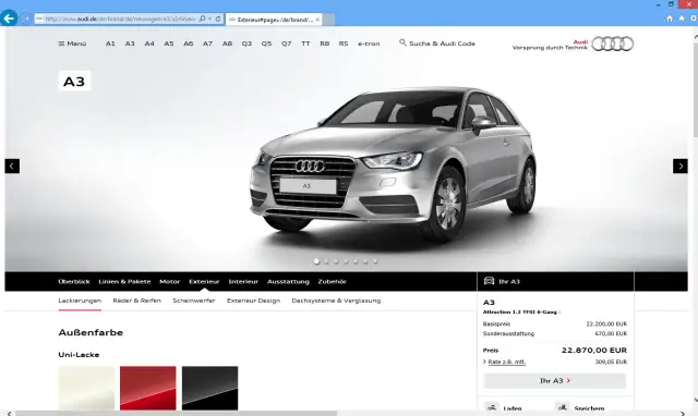 Konfigurator Audi: Jak skonfigurować swój wymarzony samochód online?