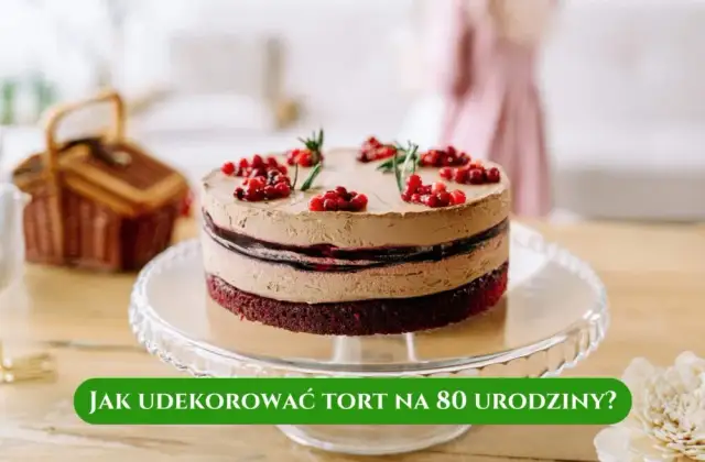 Jak udekorować tort na 80 urodziny, aby zaskoczyć jubilata?