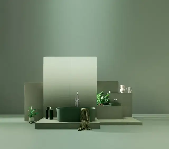 Zielone płytki do łazienki – co jest modne w 2025 roku?