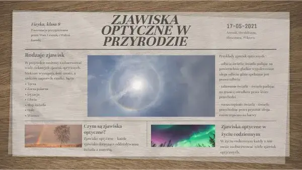 Co to jest zjawisko optyczne? Zrozumienie efektów świetlnych i ich rodzajów
