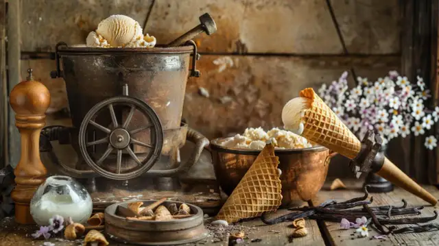 Smaki dzieciństwa: przepis na domowe lody z maszynki - krok po kroku