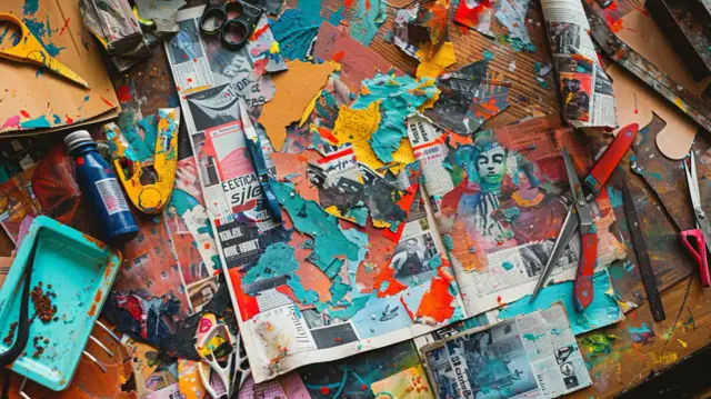 Jak zrobić kolaż z gazet? Krok po kroku dla początkujących artystów