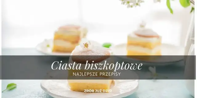 Prosty przepis na ciasto na biszkopcie, które zawsze się udaje