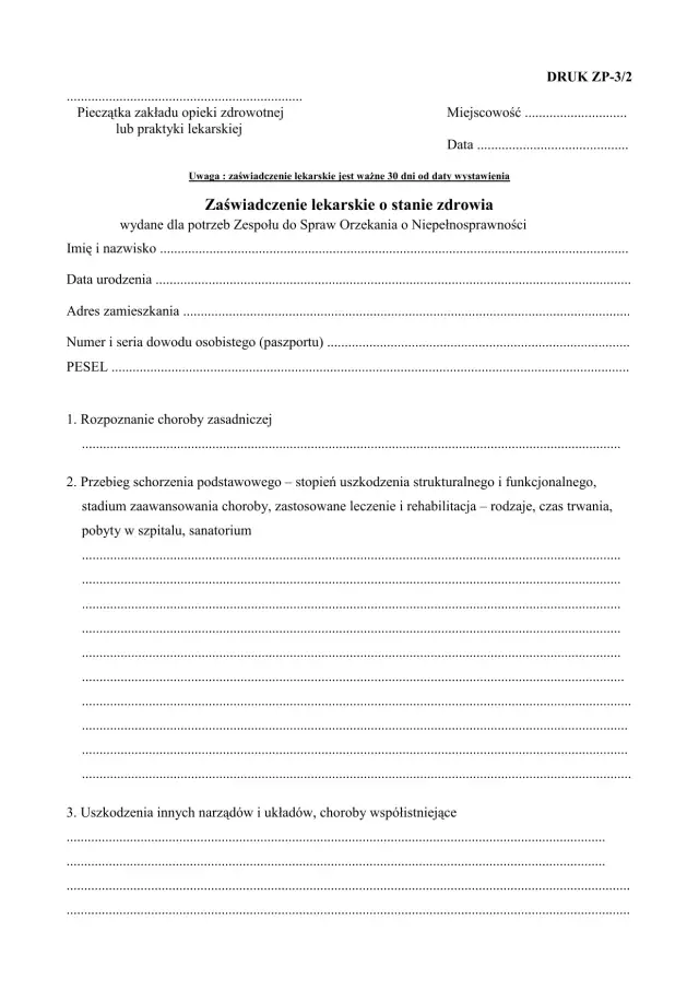 Czy lekarz może odmówić wystawienia zaświadczenia o stanie zdrowia?