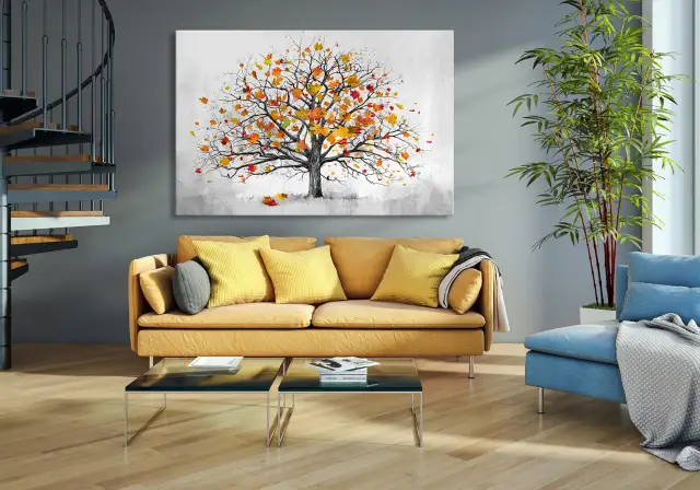 Jaki obraz do salonu wybrać, aby wprowadzić harmonię i styl?