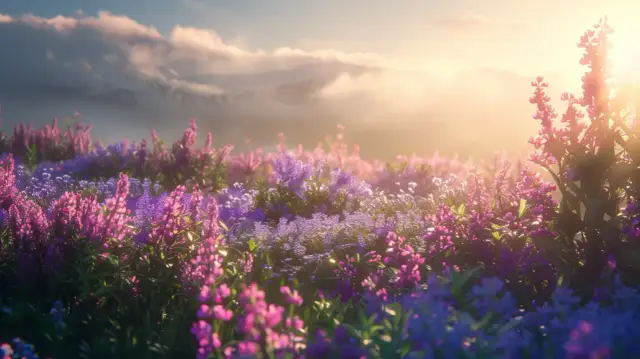 Fioletowe kwiaty na łące: Charakterystyka i nazwy gatunków