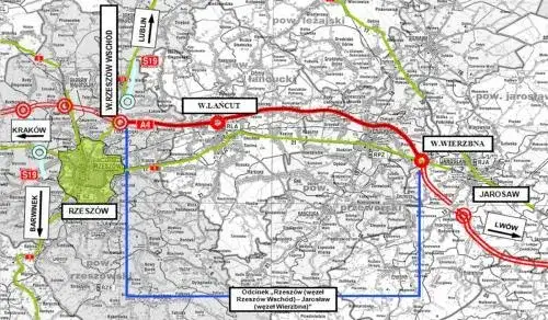 Kiedy będzie gotowa autostrada Rzeszów-Jarosław? Aktualne postępy i terminy