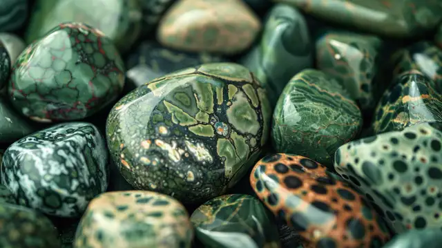 Jaspis zielony właściwości: Poznaj moc i właściwości zielonego jaspisu