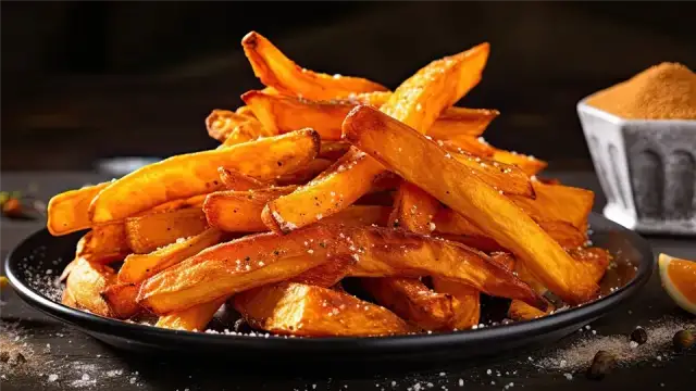 Ile kalorii mają frytki z batatów? Zaskakujące różnice w kaloryczności